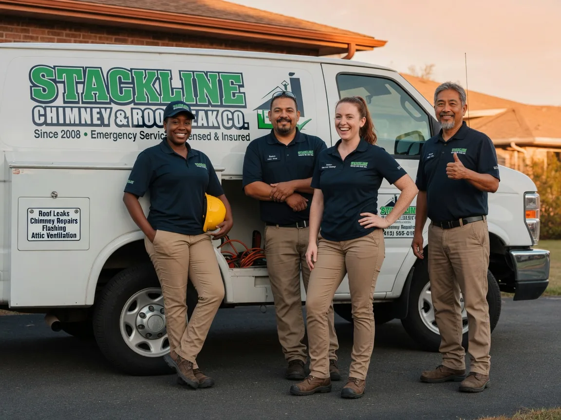 Chimney flashing repair company in Oregonia, OH